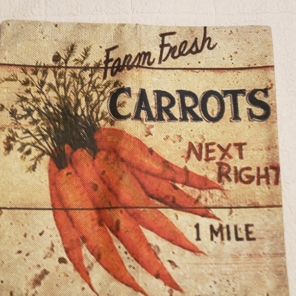 New Carrot Pillow‎ Cover 18"X18" - Picture 1 of 1